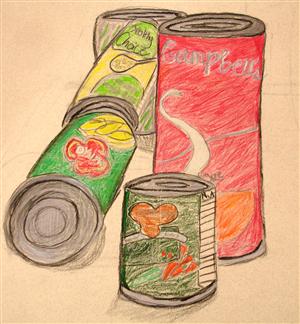 CAN CAN STILL LIFE 
